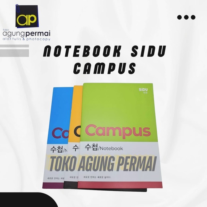 

DISKON BUKU TULIS CAMPUS NOTEBOOK SIDU ISI 42 LEMBAR KODE 811