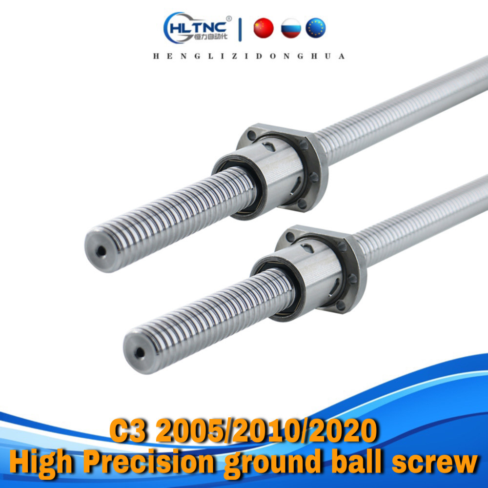 LAKO C3 SFU / SSR / SCR 2005 2010 2020 C3 level Ground Ball screw R20 Lead 5 10 20mm Ballnut CNC （0.