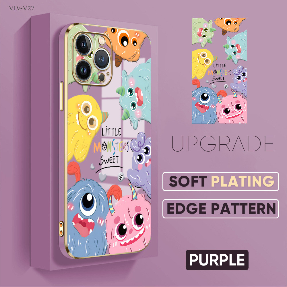 Casing Hp Untuk VIVO V50 V40 V30E V27 V27E V29 V21E V21 V11i V9 V5 V5S V19 V11 Pro IQOO Neo Z10 10 1