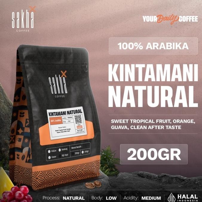 

Biji Kopi Arabika Bali Kintamani Natural Arabica Coffee Beans 200 Gram