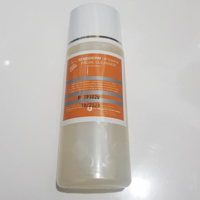 Promo Jastip Facial Cleanser Sensiderm Oil Control DR. Rani Novian 100 ml COD