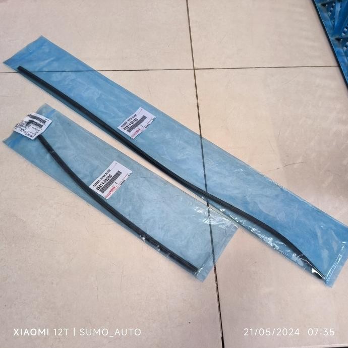 Promo sepasang karet wiper original toyota sienta rubber wiper sienta COD