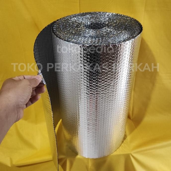 Grosir Alumunium / Aluminium Bubble Foil 1 Roll / Gojek Dan Grab