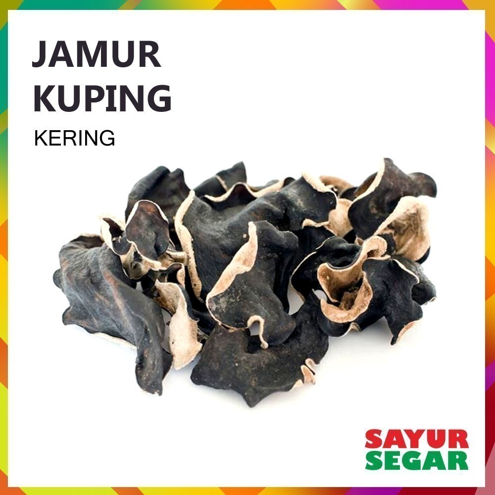 

Jamur Kuping Kering [1 Pack, ±50G]