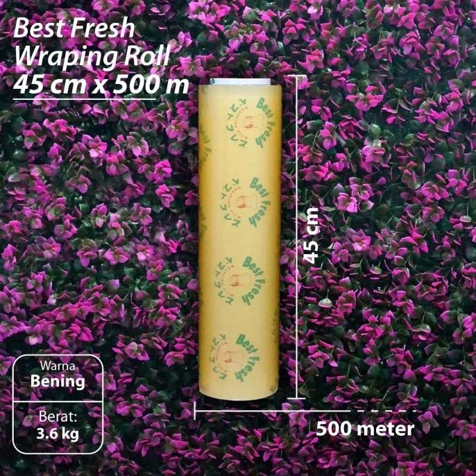 Sale Plastik Wrap - Wrap Roll 45 Cm X 500 M - Best Fresh