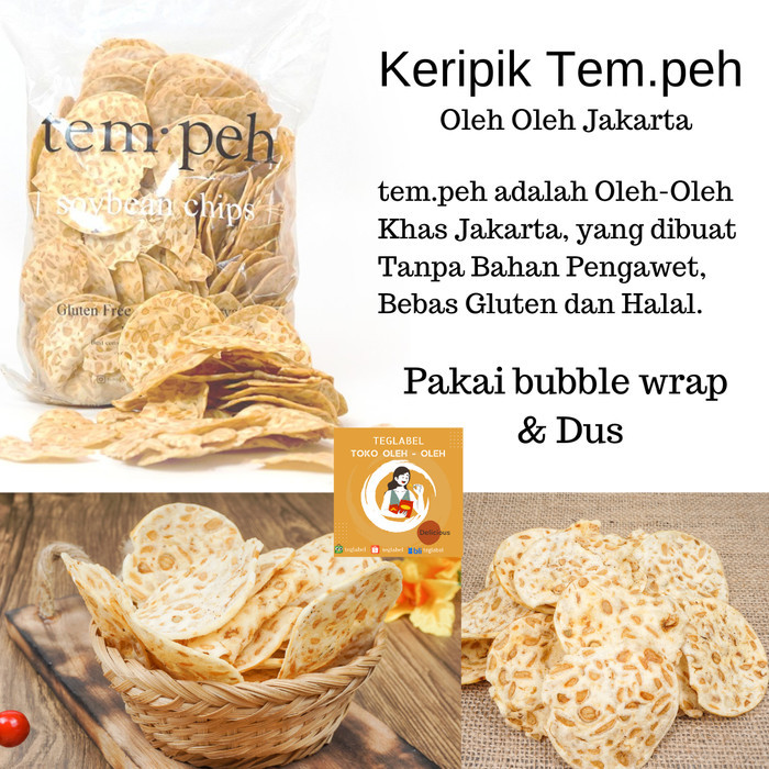 

TERBARU Keripik tempe -tempeh- kripik tempe 500 gr uk. L
