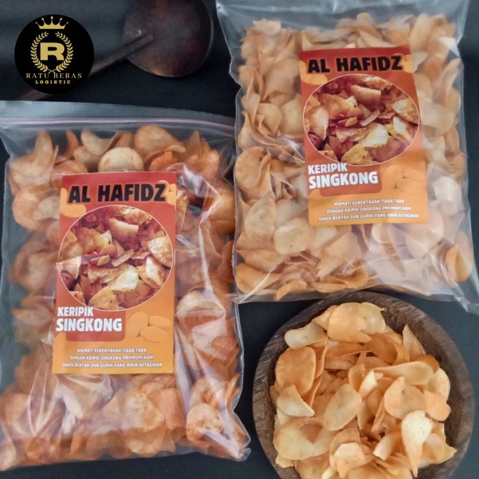 

PROMO SPECIAL Keripik Singkong Renyah 500 gram PREMIUM RASA ORIGINAL / GURIH/RENYAH/ENAK PRODUK HOME