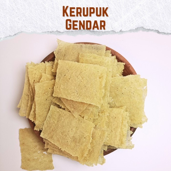 

TERLENGKAP Krupuk Gendar Bawang / Karak / kripik / Beras nasi asin