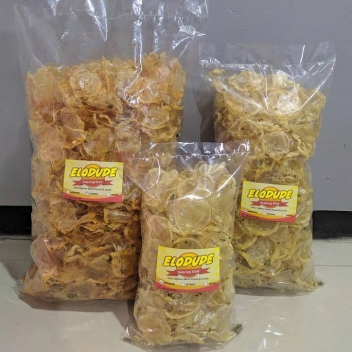 

MURAH Elod elodude keripik kaca