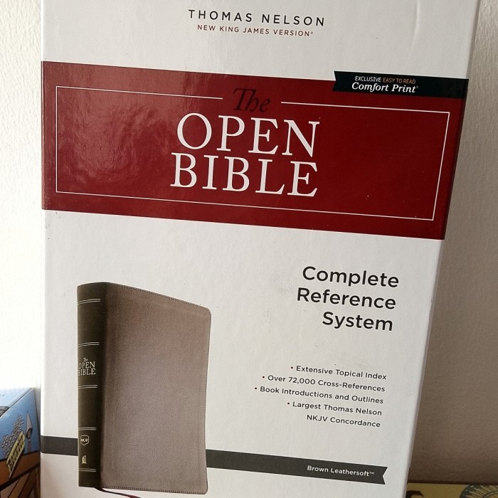 

The Open Bible Expanded Edition NKJV New King James Version Alkitab En