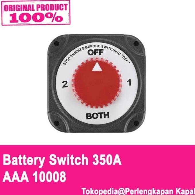 Spesial Battery Switch 350A / Battery Switch 10008 / Switch Aki Kapal