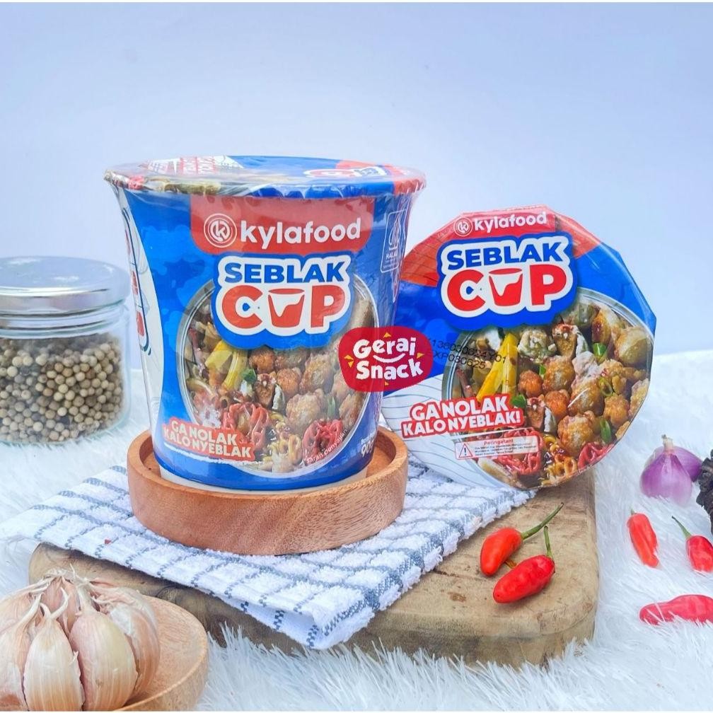 

Seblak Cup Kylafood Praktis Tinggal Seduh Air Panas