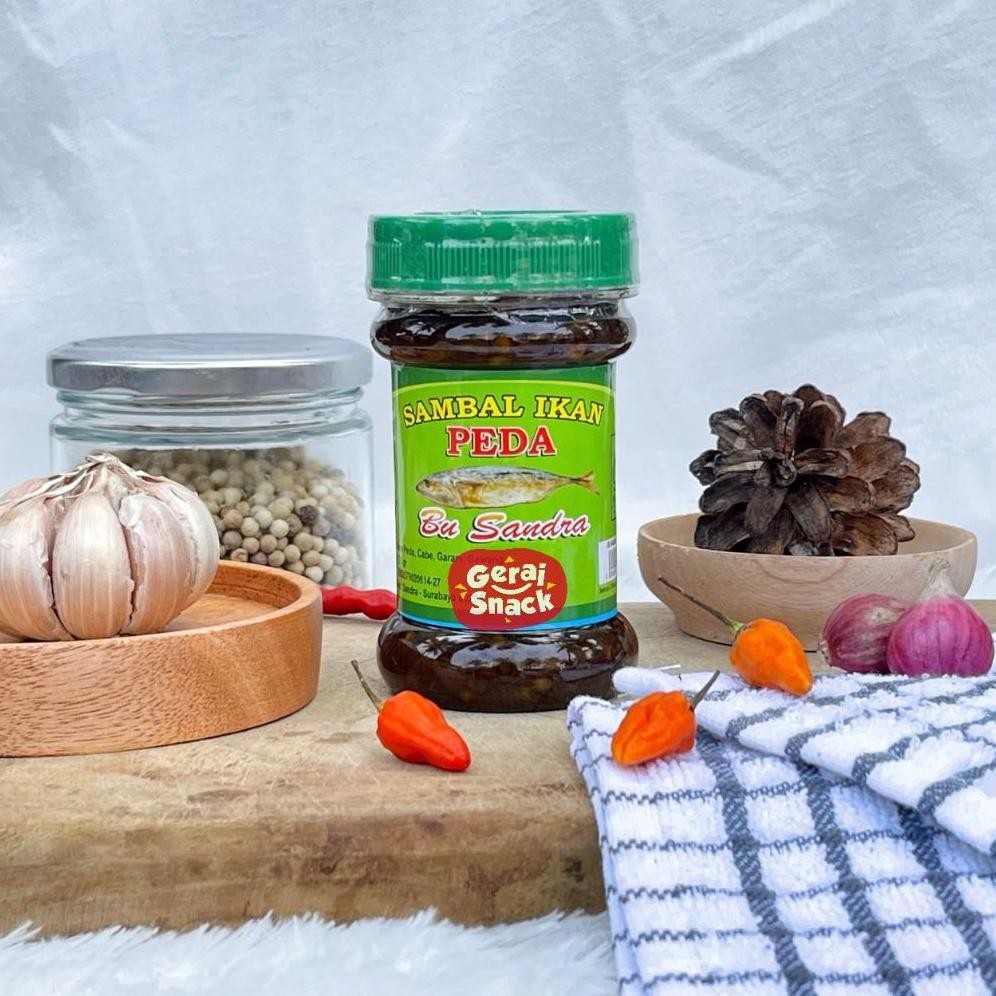 

Sambal Peda Ijo BU Sandra Oleh2 Khas Surabaya 150g