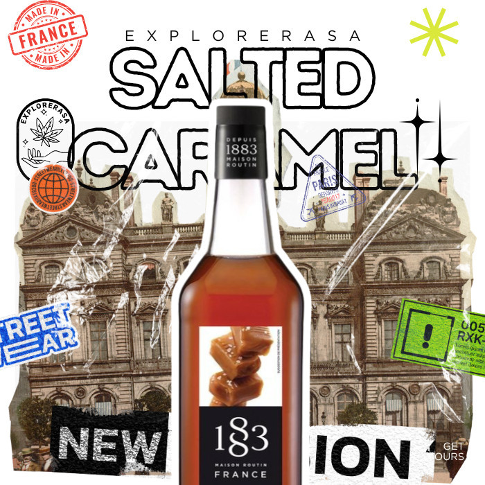 

1883 maison routin syrup Salted caramel 1 liter