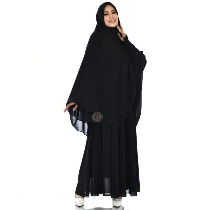 Gamis Putih Wanita / Baju Gamis Putih Syari / Gamis Putih Untuk Umroh Terlaris