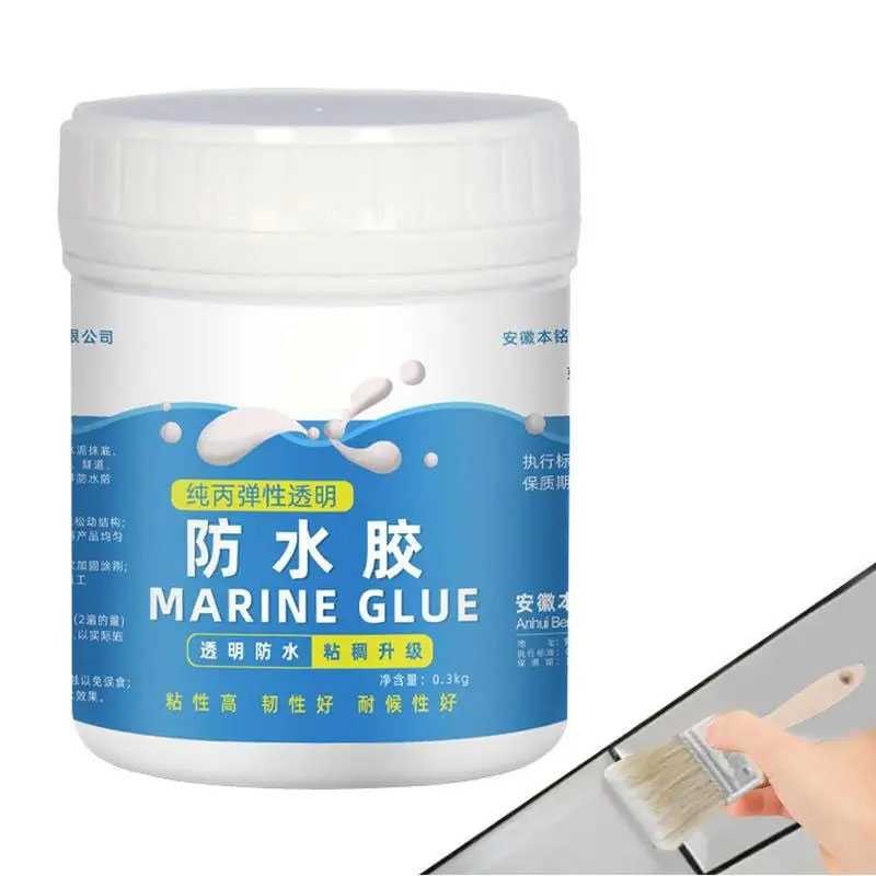 

Lem Waterproof Transparent Anti Leak Agent 150g with Brush J150G