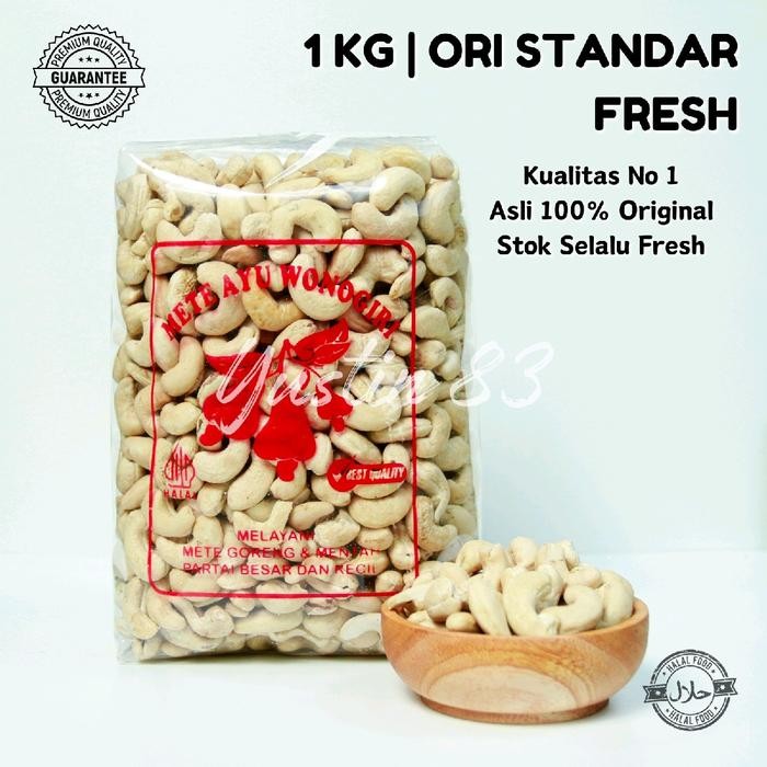 

KACANG MEDE MENTAH FRESH ORI (MEDE HABIS KUPAS) KEMASAN 1 KG KACANG MEDE ASLI WONOGIRI