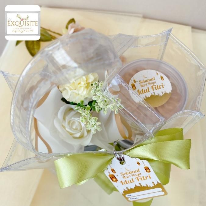 

Super Sale!, Kareem Hampers Lebaran Parcel Idul Fitri Isi 2 Cookies Buket Bunga