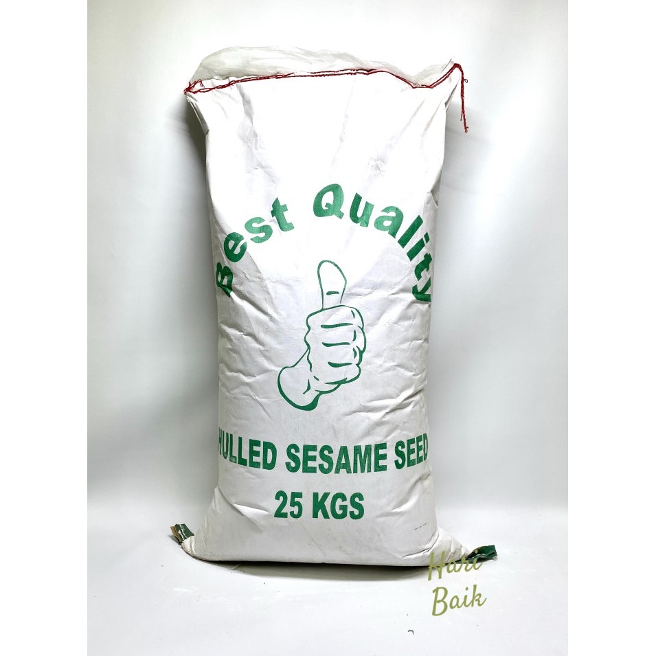 

Biji wijen putih 25kg