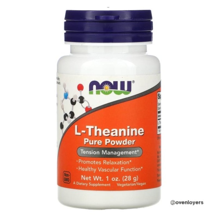 

Now l-theanine pure powder 28 g