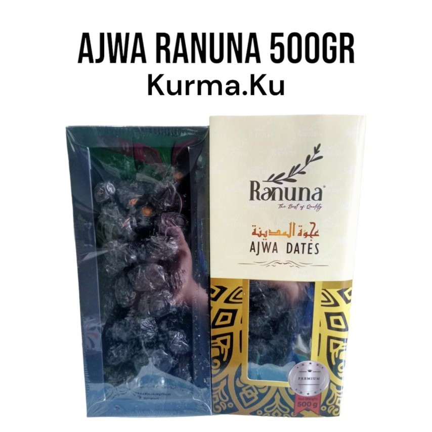 

Kurma Ajwa Ranuna Organic 500gr