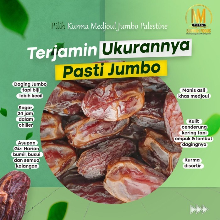 

Kurma Medjool/Medjol/Medjoul