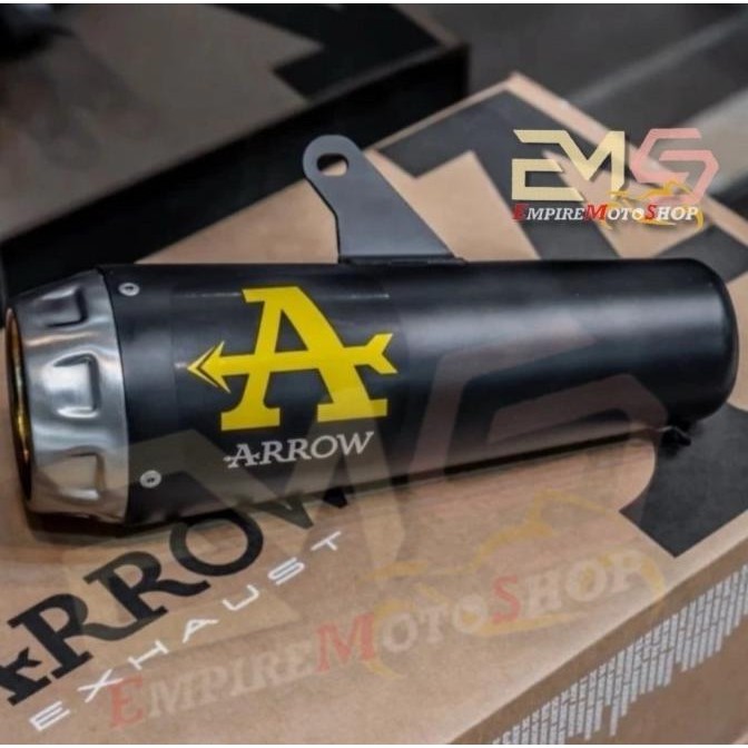Ready  Knalpot Arrow Pro Race Silencer Only Prorace 54Mm Original Italy