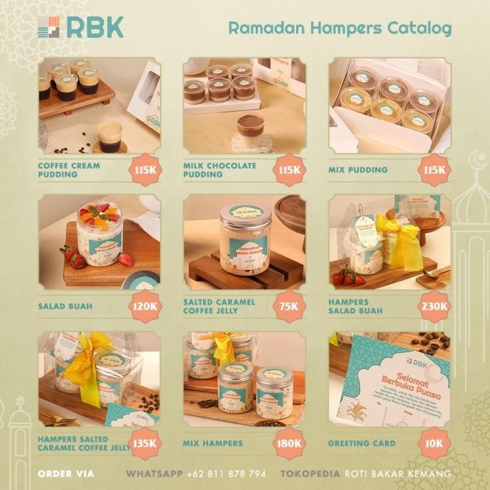

New Trend!, Hampers Parcel Ramadhan Lebaran (Coffee Jelly/Pudding) Cups