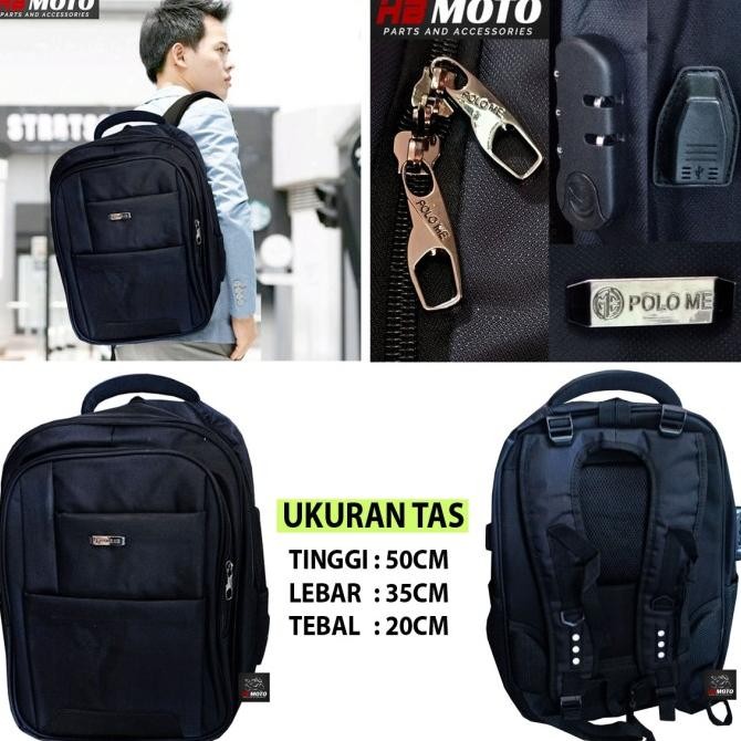 TAS RANSEL POLO ME M1903/TAS RANSEL/TAS PUNGGUNG PRIA POLO LAPTOP