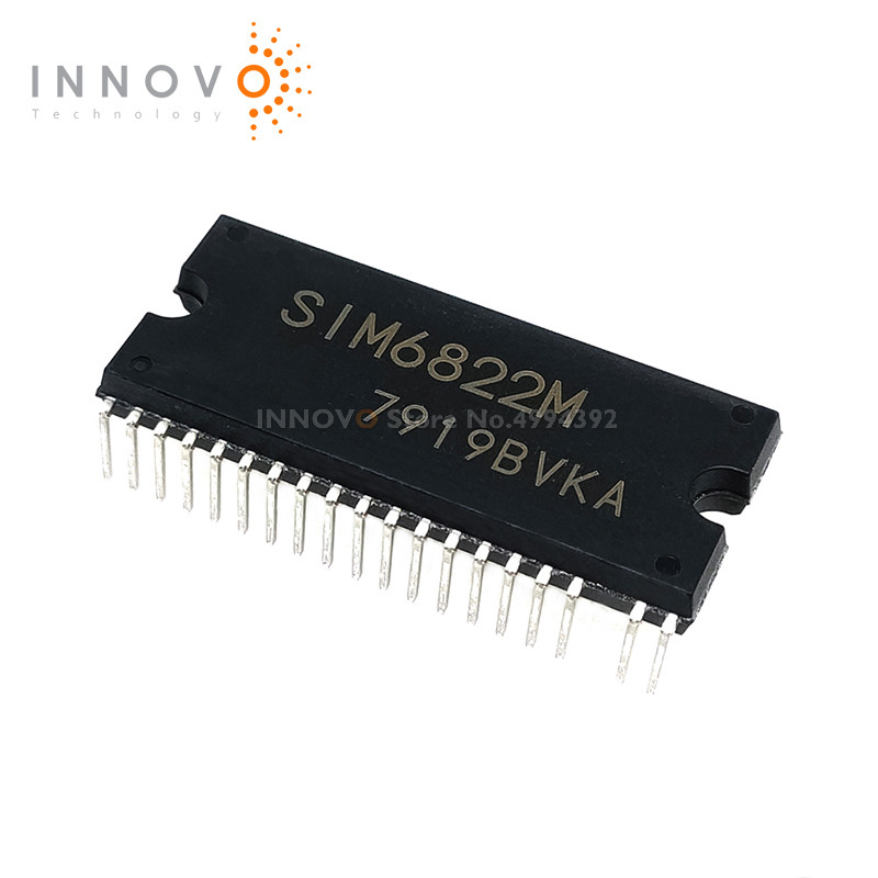 TUBS 1PCS SIM6822M SIM6822 BRIDGE DRIVER PAR DIP-40 IC CHIP New original