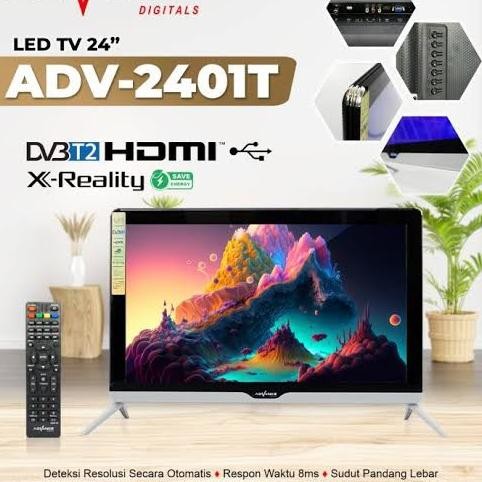 BEBAS ONGKIR - Tv led advance 24" 24inch