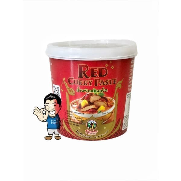 

TERBARU! Pantai Norasingh Red Curry Paste- Bumbu Pasta Kari Merah 400 g