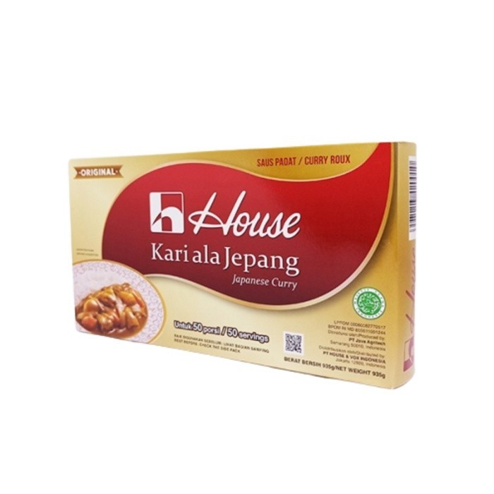 

House Japanese Curry Roux- Bumbu Kari ala Jepang Halal- 935 gr