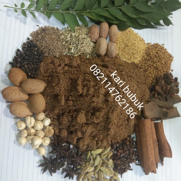 

BUBUK KARI 250gram/asli/murni/bumbu serbaguna/india/arab