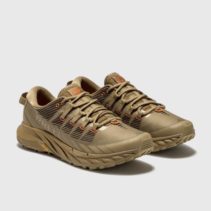 Sepatu Running Wild Things X Merrell Agility Peak 4 Trail Shoes - Brown