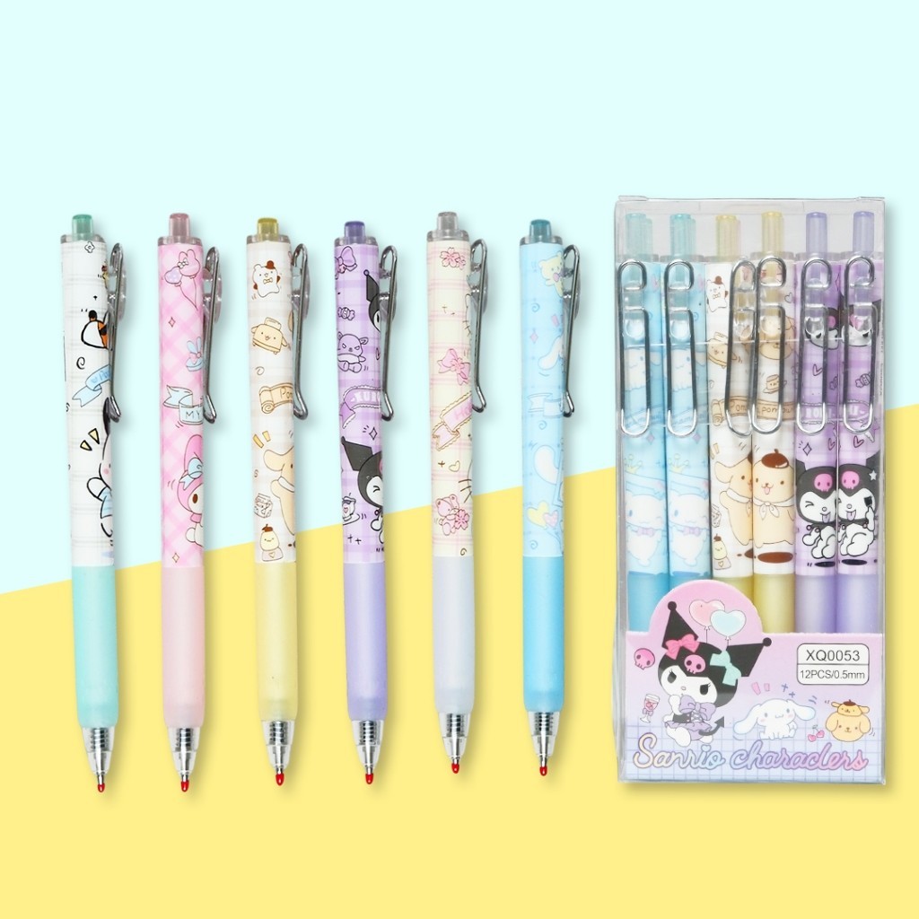 

GEL PEN SANRIO PENA GEL PEN KARAKTER ANAK / PERLENGKAPAN SEKOLAH KANTOR XQ0053 / STATIONERY CASTLE