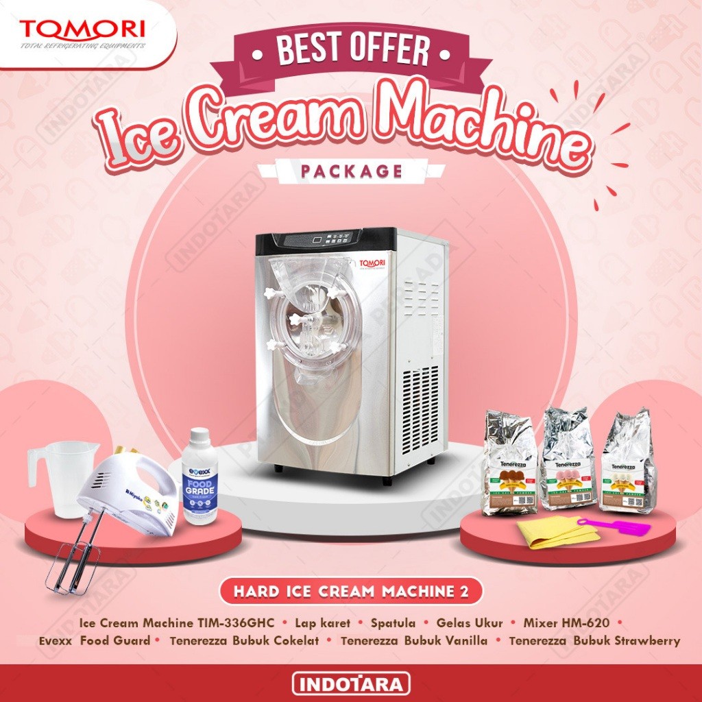 Paket Mesin Hard Es Krim / Tomori Hard Ice Cream Machine - 2