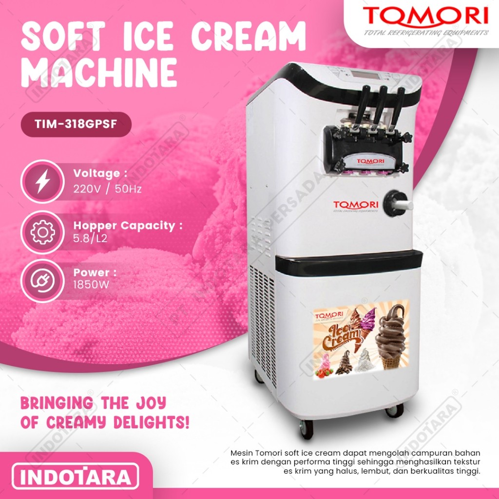 Tomori Mesin Soft Es Krim - TIM-318GPSF
