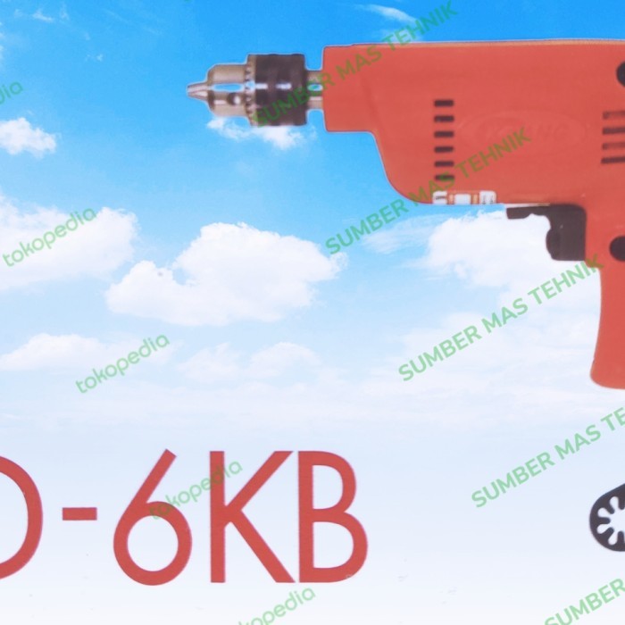 MESIN BOR TANGAN 6MM KEYANG PD6KB BOR LISTRIK KECIL