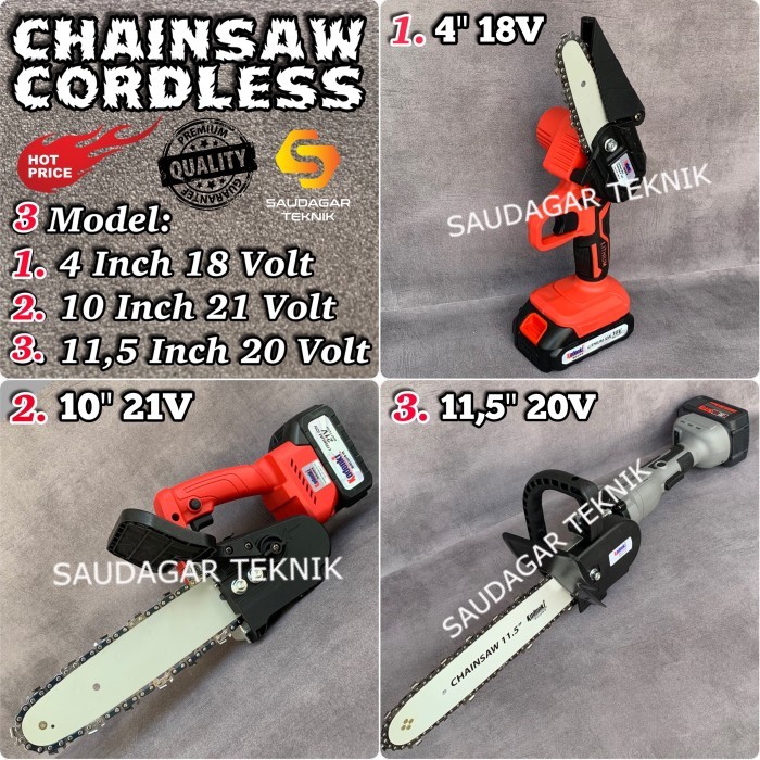 Chainsaw Cordless Mini Chain Saw Adaptor Cordless Adapter Chainsaw