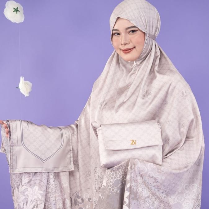 Diskon Zianisa - Mukena Dewasa Premium Silk Adera Series Allsize
