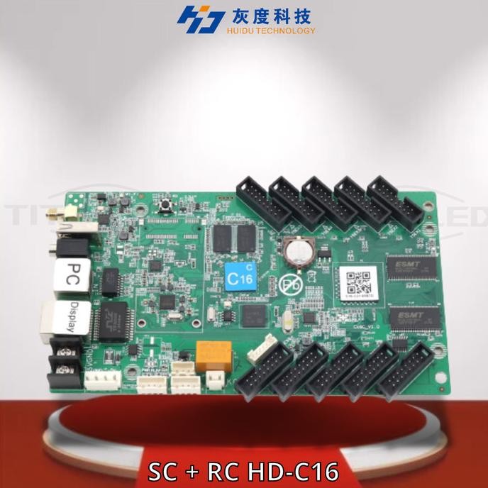 Sale Sending Card Receiving Card Huidu C16 C Card Controller Videotron