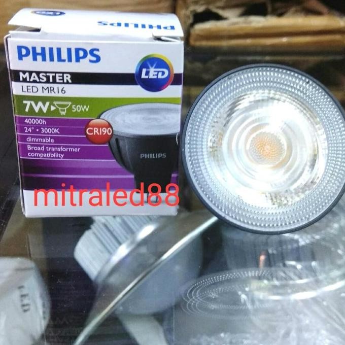 Sale Lampu Mr16/Tusuk Philips 7W/7Watt Masterled Dimmer Spot 12V/12Volt