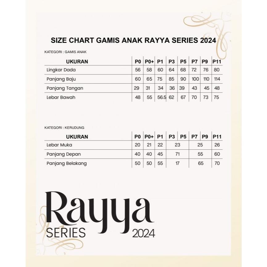 HK GAMIS ANAK   NIBRAS RAYYA SERIES   ALINE  BROWN ROSE / RED / BROKEN WHITE    ORIGINAL TERLARIS