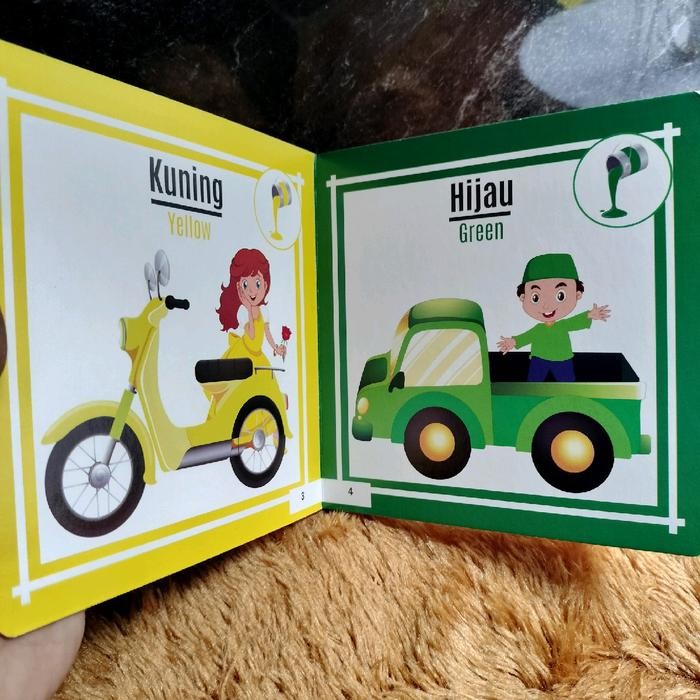 

Board Book Balita Aku Tahu Nama Nama Warna 15X15Cm Books