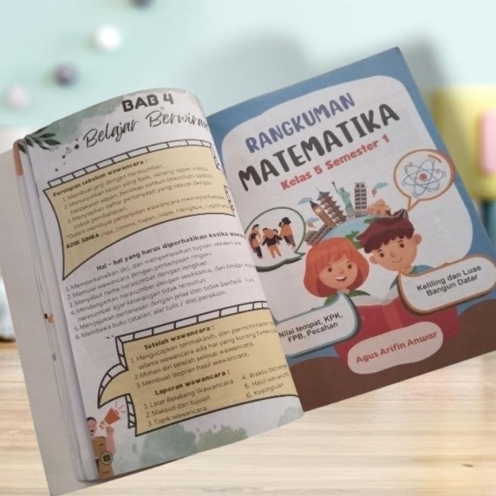 

Buku Rangkuman Kelas 5 Semester 1 Kurmer