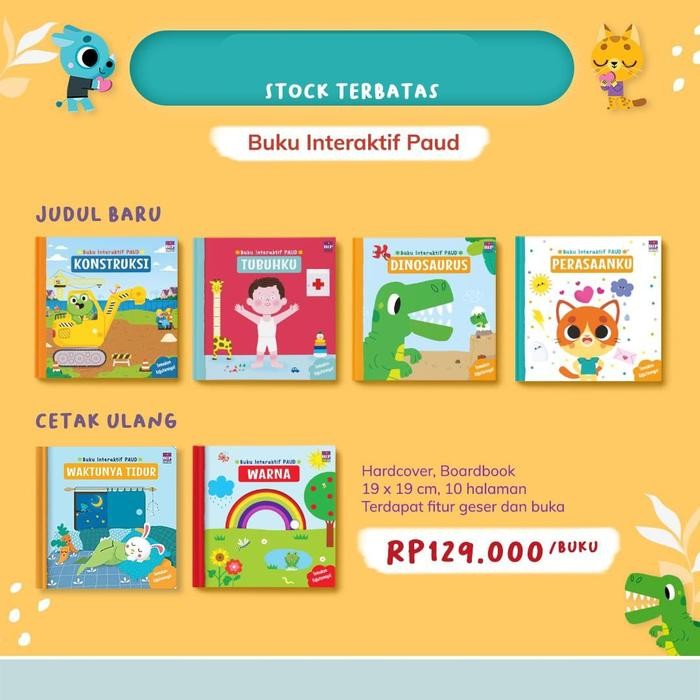 

Buku Interactive Paud (Boardbook Mulai Usia 3+)