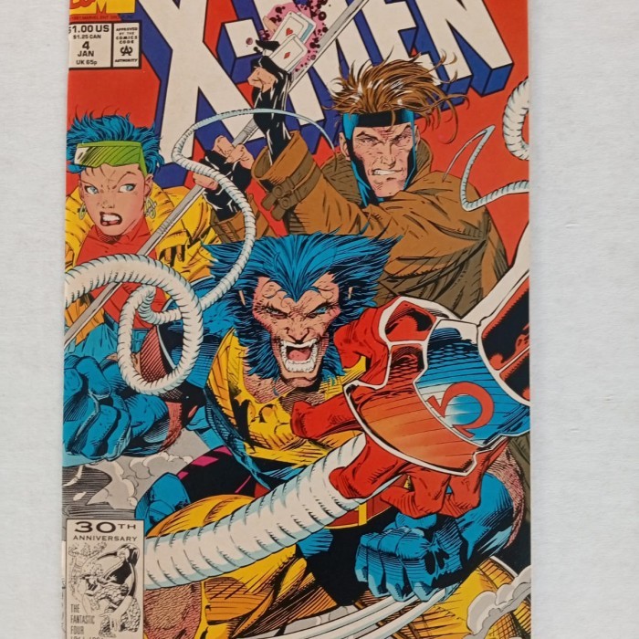 

X-Men #4 (Omega Red, Art By Jim Lee)