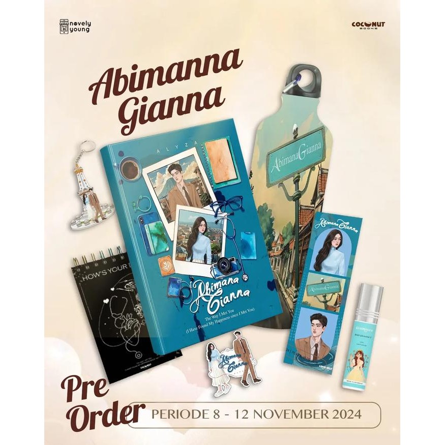 

Novel Abimana Gianna By Alyza - Coconut Books