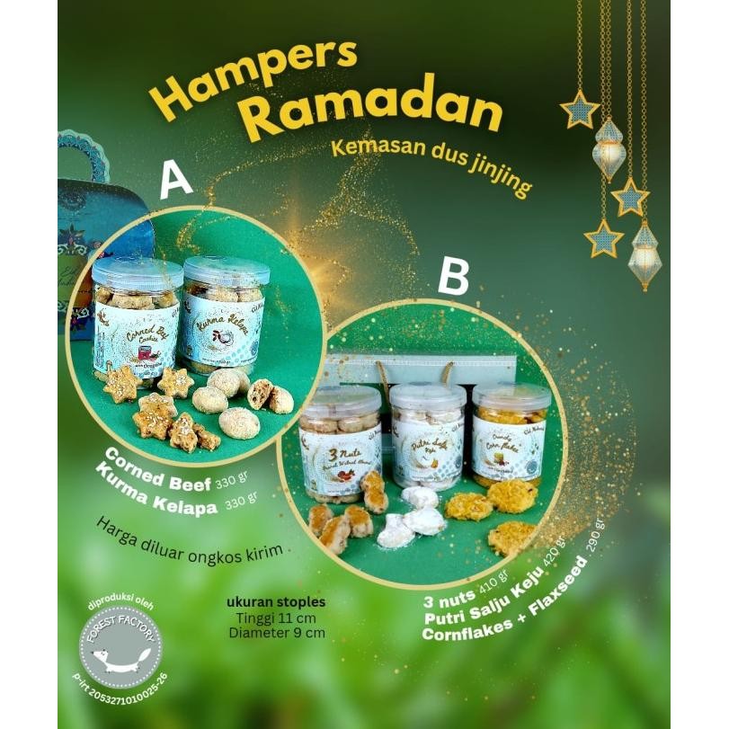 

Best Seller!, Hampers Lebaran| Parcel Kue Kering Idul Fitri|